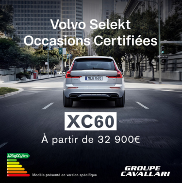 Votre prochain Volvo XC60 est disponible dès 32 900€ (1)